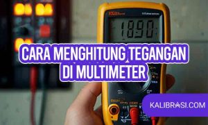 cara menghitung tegangan di multimeter