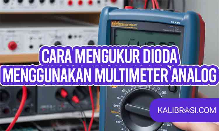 cara mengukur dioda menggunakan multimeter analog