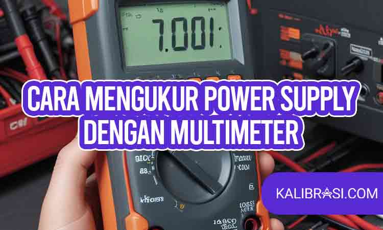 cara mengukur power supply dengan multimeter