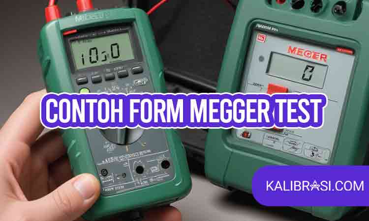 contoh form megger test