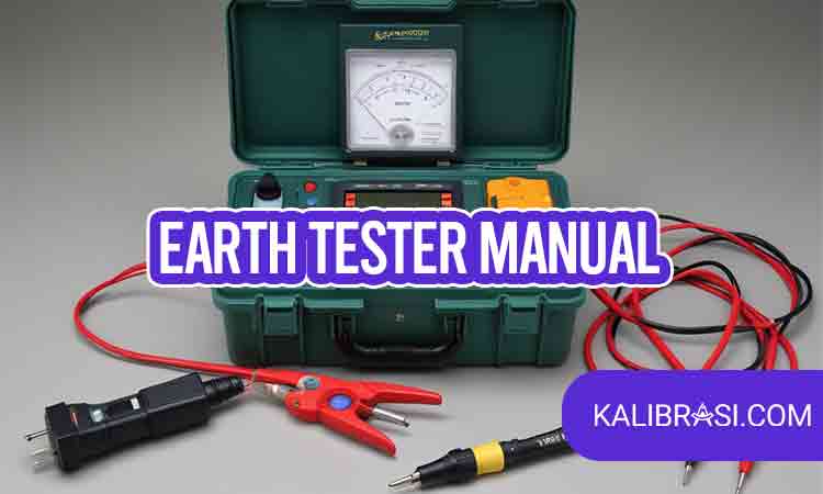 earth tester manual