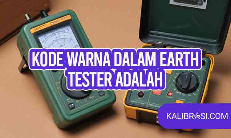kode warna dalam earth tester