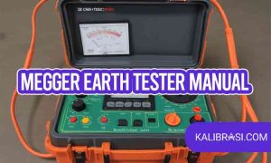 megger earth tester manual