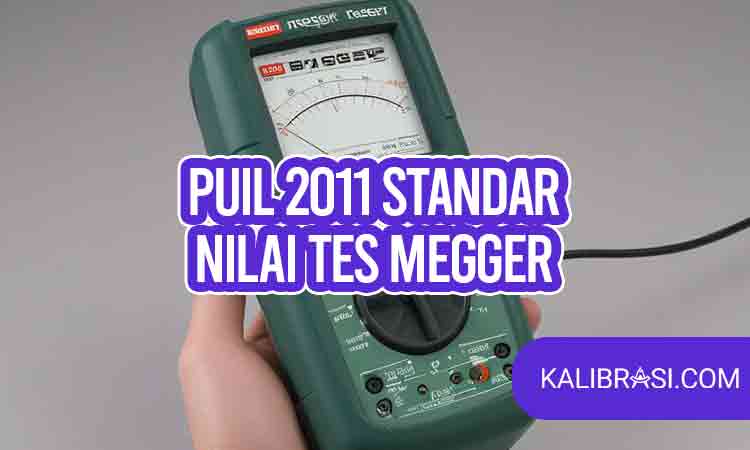 puil 2011 standar nilai tes megger