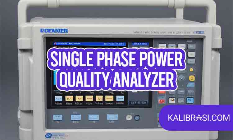single phase power quality analyzer