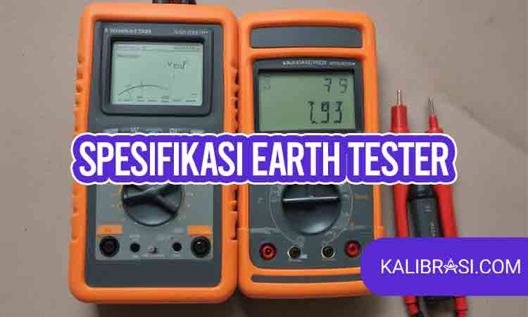 spesifikasi earth tester