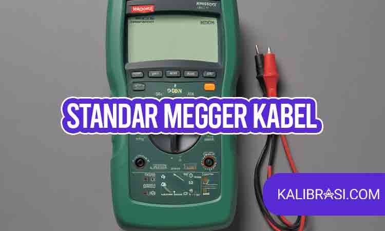 standar megger kabel