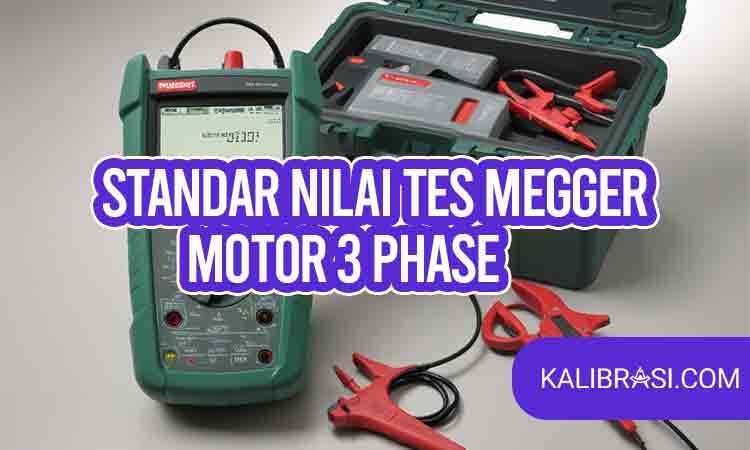 standar nilai tes megger motor 3 phase