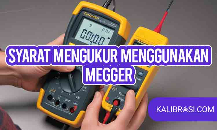 syarat mengukur menggunakan megger
